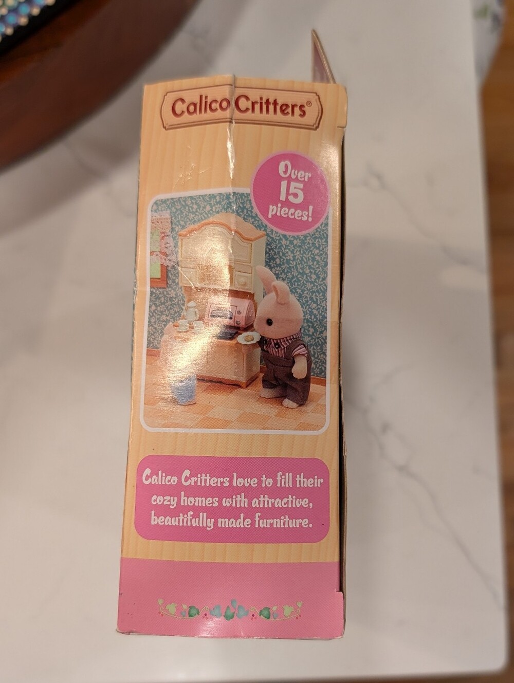 Calico Critters 15 Pieces Dining Room Set *New in Box* - Picture 3 of 4